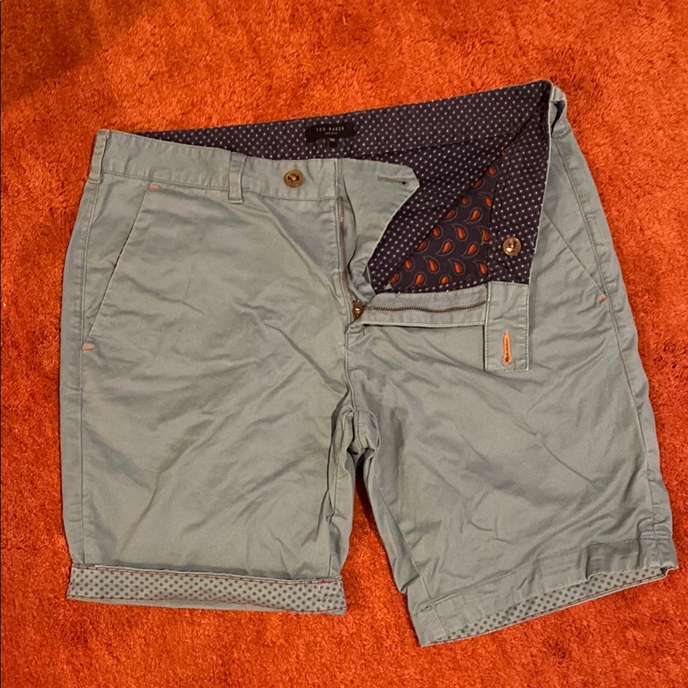 Men's Light Blue Shorts